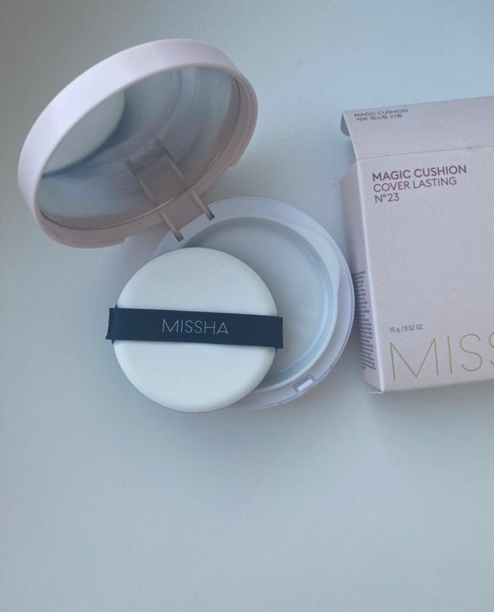 Тональный крем-кушон MISSHA Magic Cushion Cover Lasting SPF50+/PA+++ (No.23) 15 гр.
