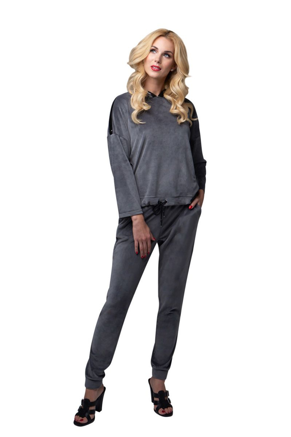 Спортивный костюм на кулиске (Размер: M) (Цвет: черный)