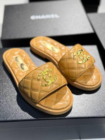Шлепанцы CHANEL