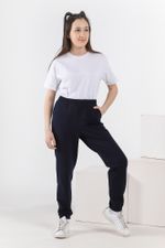 Брюки для девочки Скул-1 Виотекс ТЁМНО-СИНИЙ