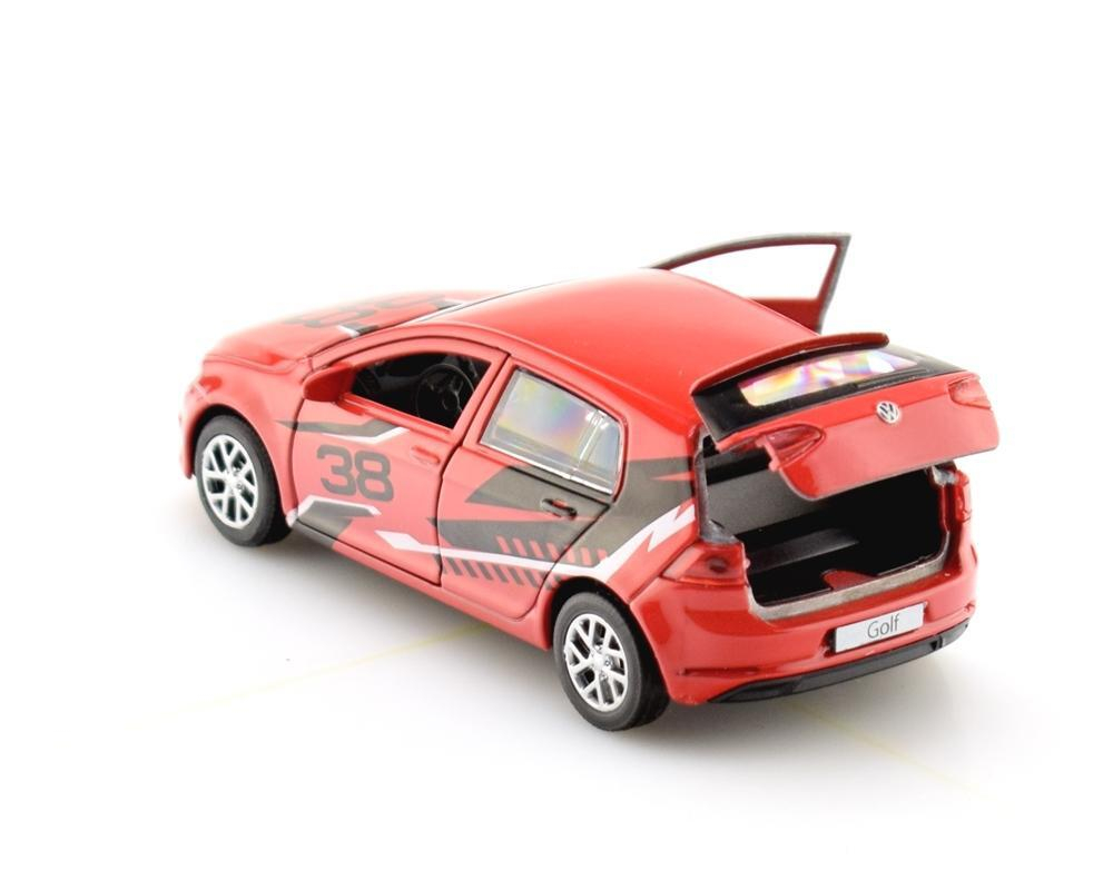 Модель ин. мет. "Volkswagen Golf. Спорт" 12см. открыв. двери, багажн. GOLF-S (Технопарк)