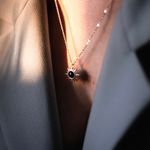 Подвеска Polar c розовым кварцем