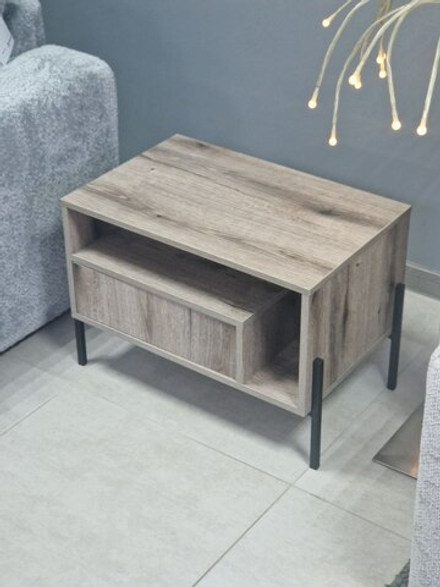 Лофти тумба с нишей и ящиком Дуб Эвок, Дуб Эвок /