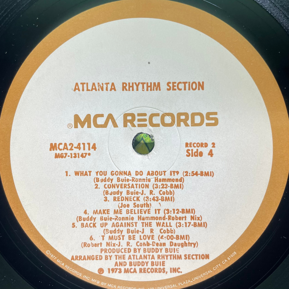 Atlanta Rhythm Section ‎– Atlanta Rhythm Section 2LP (США 1977г.)