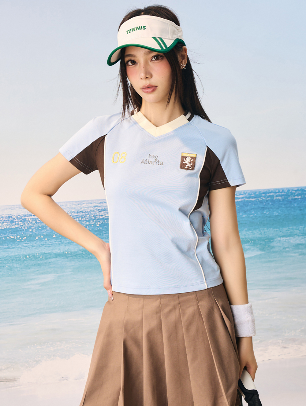 Женская футболка HARSHandCRUEL WMNS "Atlanta" Crop Jersey