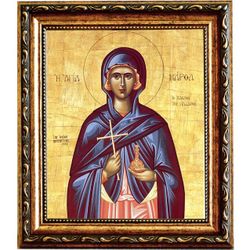 Марфа (Марта) Вифанская Святая. Икона на холсте.