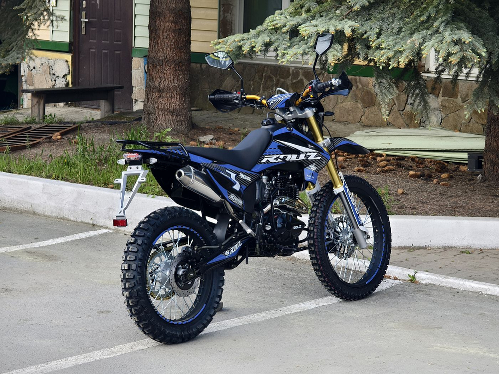 Мотоцикл Roliz SPORT-003 RRC (черно-синий)