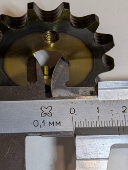 - Звезда ведущая 428-16 для мотоцикла, питбайка, мопеда с двигателем CG/CB, с валом 20 мм