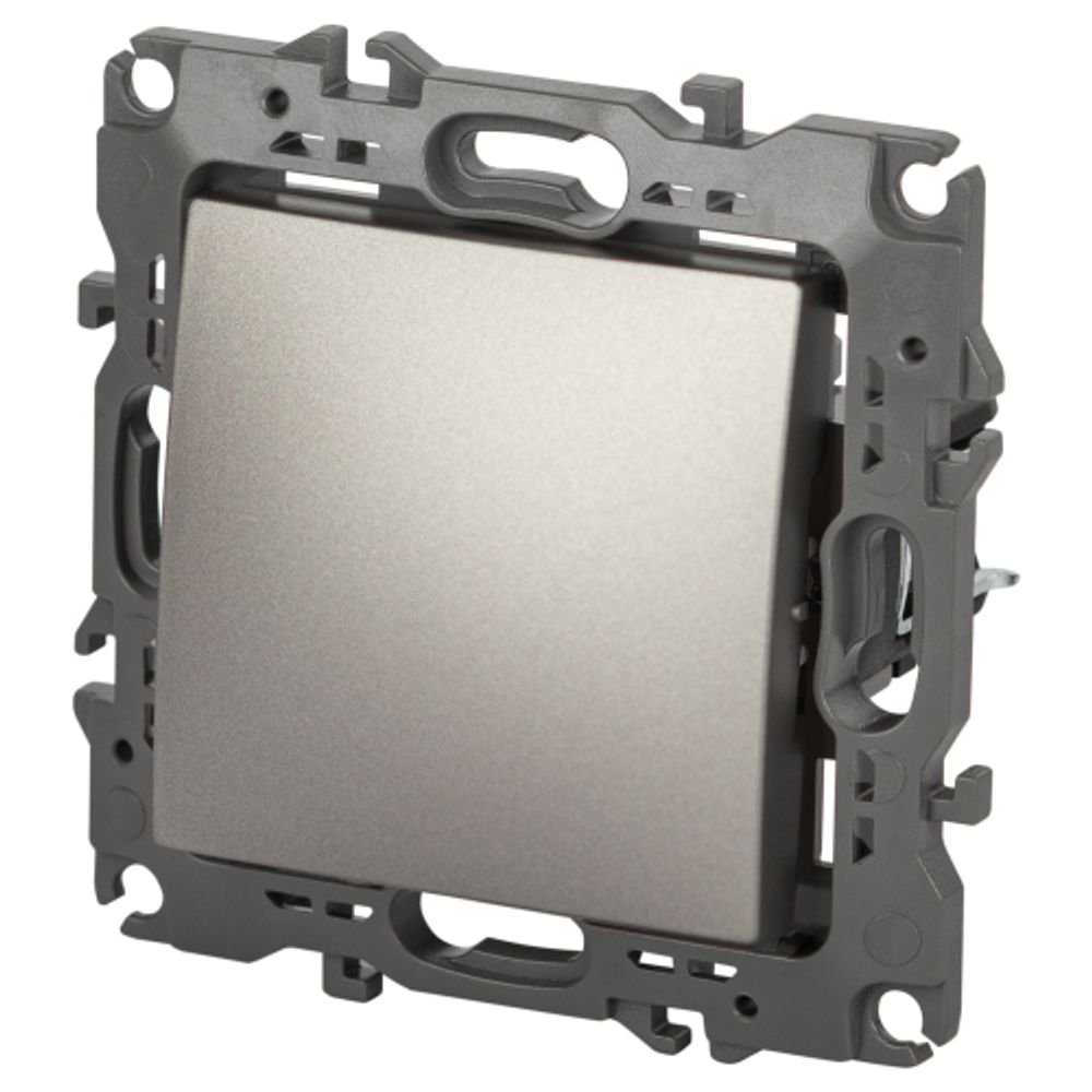 Переключатель перекрестный ЭРА Серия 12 12-1108-16 , 10АХ-250В, титан | ЭРА 12 Титан