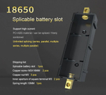 Батареечный отсек ET Heavy -18650-1S