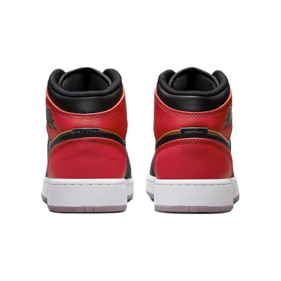Иордания Air Jordan 1 Детские баскетбольные кроссовки МИД Топ Юнисекс