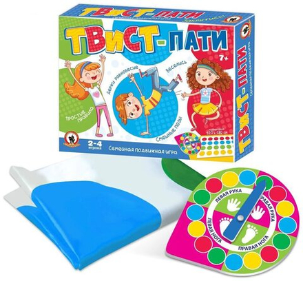 Игра настольная "Твист-пати" 120*180см 7+