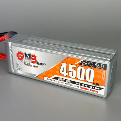 Аккумулятор GNB 4500mah 6S 70C HV XT60