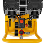 Компрессор безмасляный, малошумный DLS 2200/50, 2200 Вт, 2x1100, 50 л, 380 л/мин Denzel