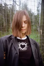 Футболка Goldmans Сердце Черная Женская