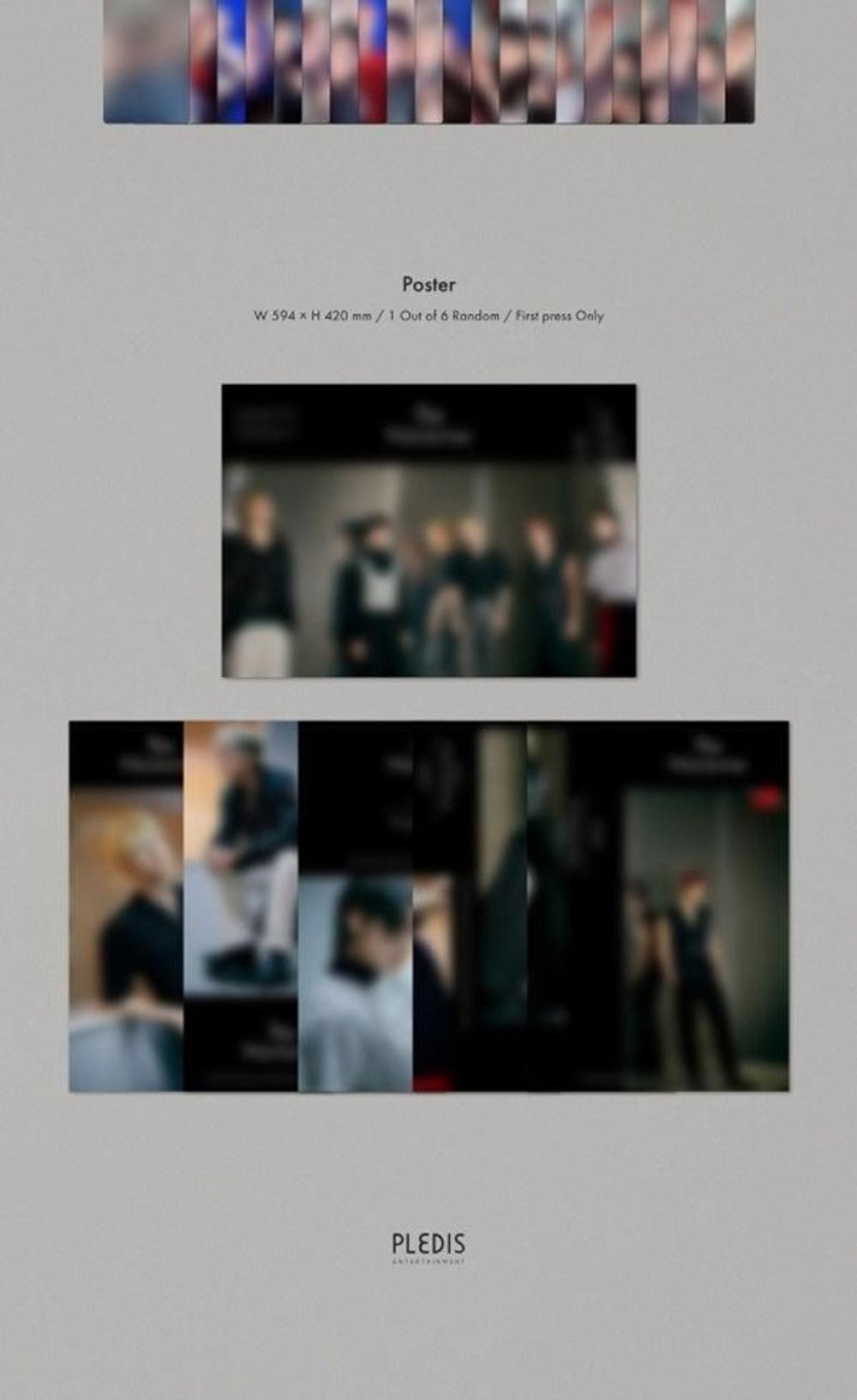 Альбом NU'EST - The Nocturne 8th Mini Album RANDOM Version