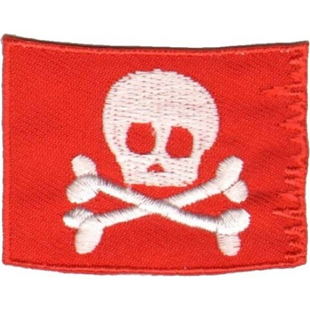 Термоаппликация HKM "Череп и кости", 4 х 2,5 см, 1 шт (10216022/151013/0026877/01_Германия)