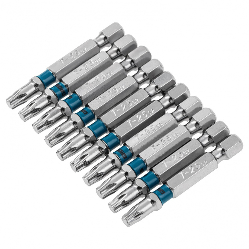 Бита Torx 25 х 50, сталь S2, 10 шт. Gross