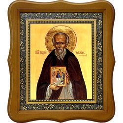 Андрей Рублев преподобный иконописец. Икона на холсте