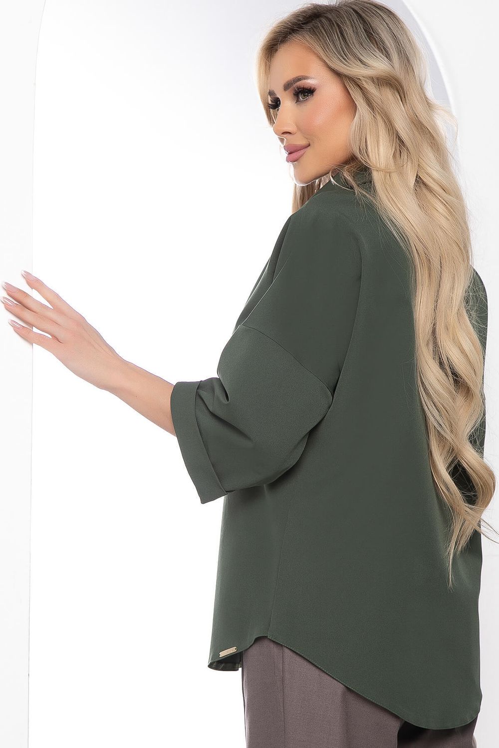 Блуза "Аста" (хаки) Б8394 LT Collection