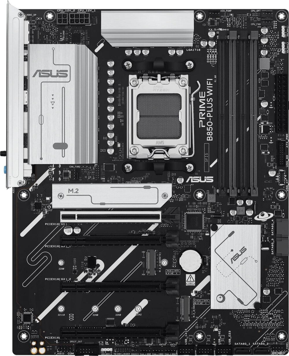 Материнская плата ASUS PRIME B850-PLUS WIFI (AM5, ATX)