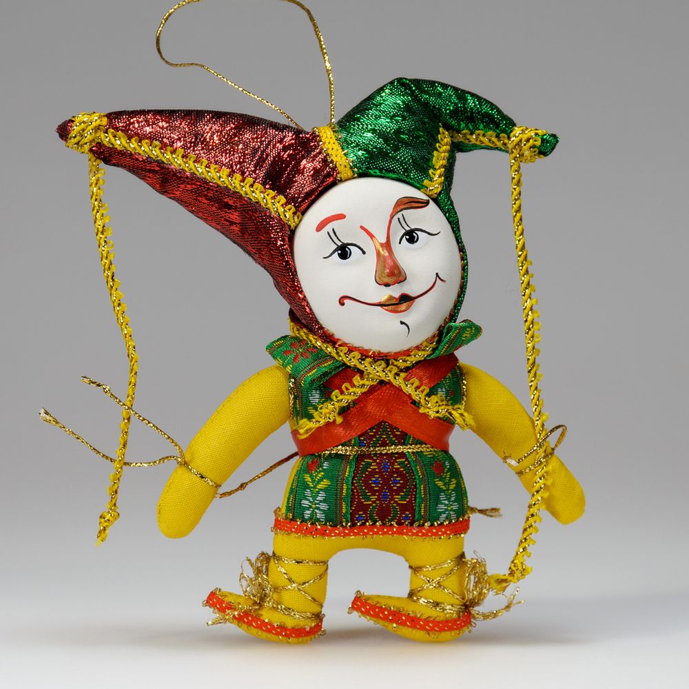 Ёлочная игрушка "Шут"