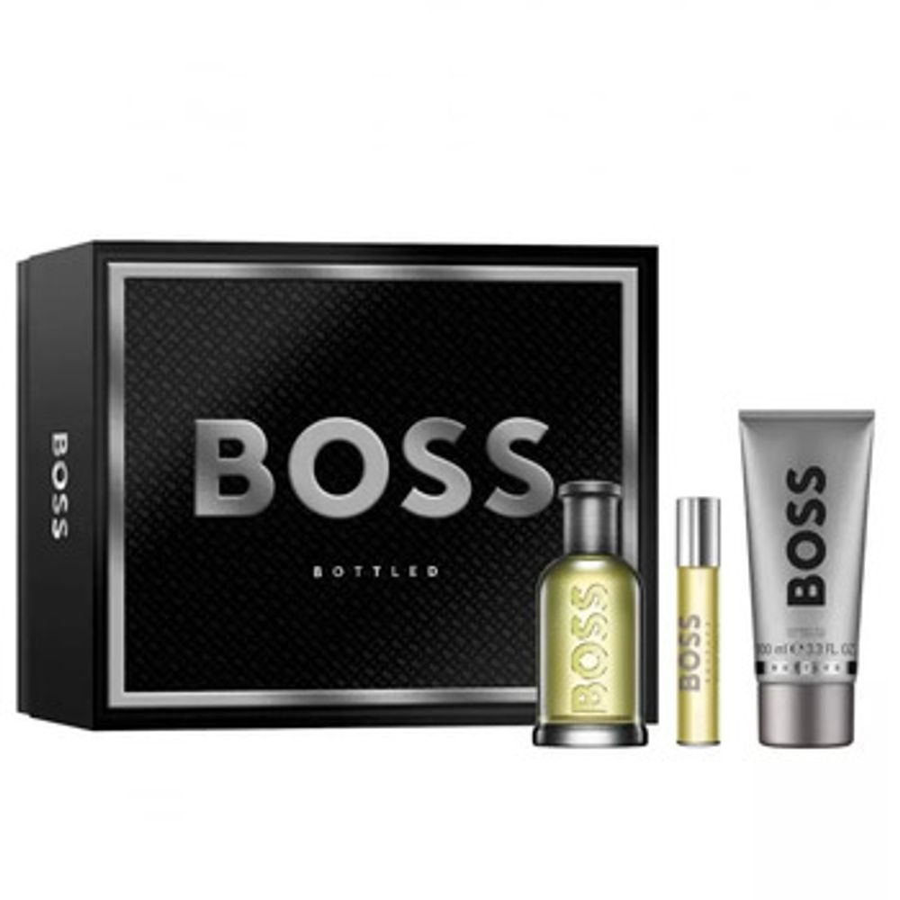 Hugo Boss Boss Bottled No.6 Gift set EDT 100 ml, shower gel 100 ml and miniature EDT 10 ml 100ml