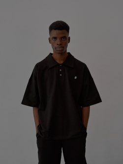 T-Shirt Polo Black