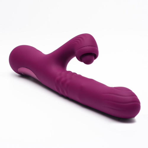 Вибратор-кролик Selove ComePlay, фиолетовый, 23,9 см