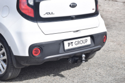 Фаркоп PT GROUP /съемный квадрат/ KIA Soul 2013-2018(паспорт и сертификат в комплекте)(без электрики) арт.KSL-13-991122.00