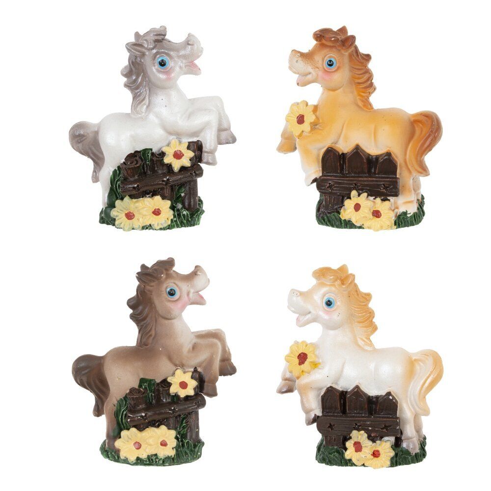 GAEM Фигурка декоративная "Лошадка", L6 W3 H6,5 см, 4в.