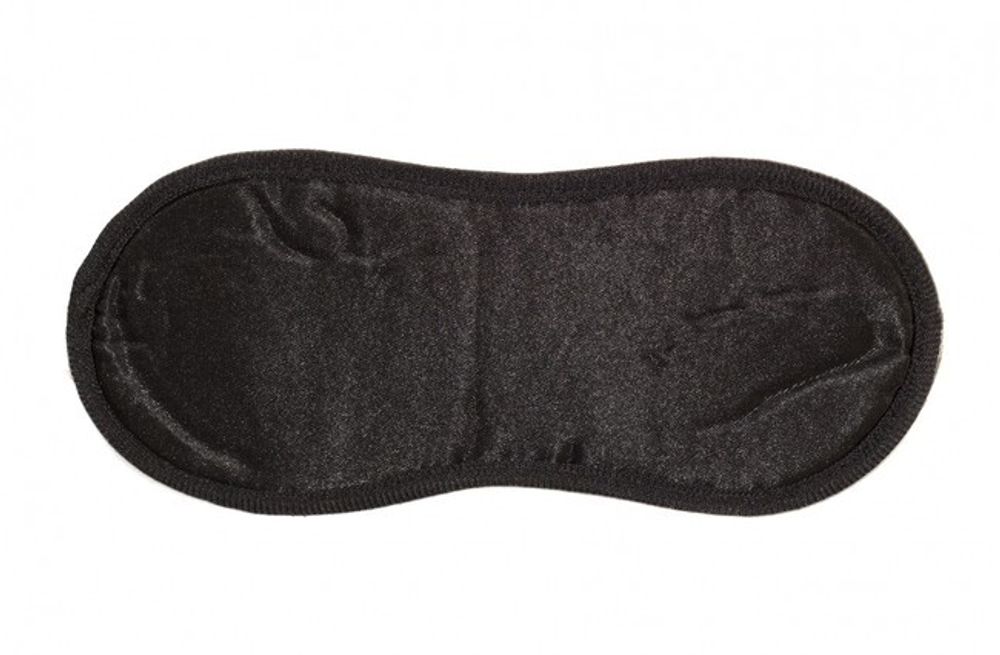 Сатиновая маска на глаза Love Mask (черный) (Цвет: черный)