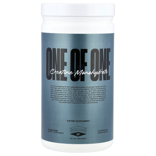 ONE OF ONE, моногидрат креатина, 400 г (14,1 унции)