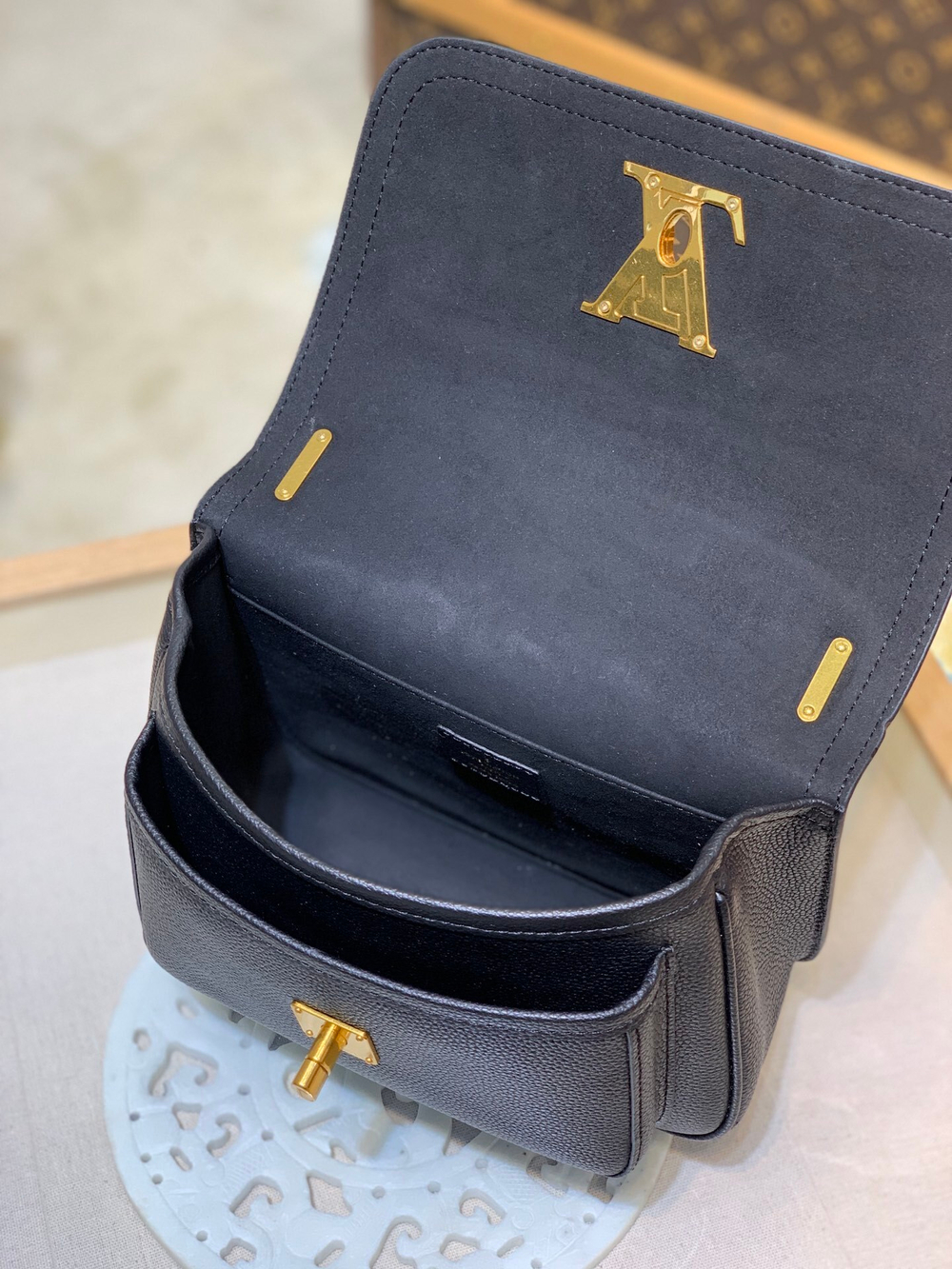 Louis Vuitton Lockme Chain Bag