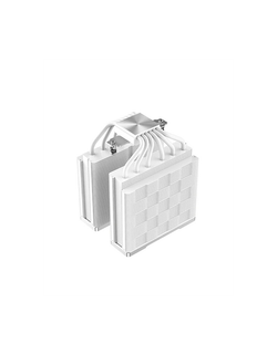 DEEPCOOL AK620 WH LGA20XX/1700/1200/115X/AM5/AM4 (8шт/кор, TDP 260W, PWM, DUAL Fan 120mm, 6 тепл. трубок, белый) RET