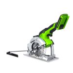 Циркулярная мини пила аккумуляторная Greenworks G24MCS Арт. 1501207, 24V, бесщеточная, без АКБ и ЗУ