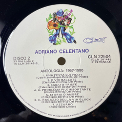 Винтажная виниловая пластинка LP Adriano Celentano Адриано Челентано Antologia (1957-1980) 5LP