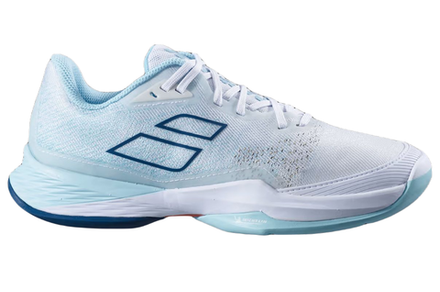 Женские Кроссовки теннисные Babolat Jet Mach 3 All Court Women - white/angel blue