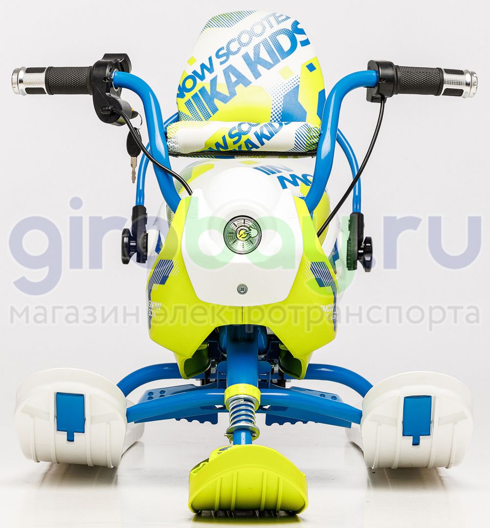 Детский электроснегокат BARS Arctic - Голубой фото 9 фото №11