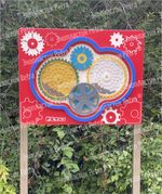 Уличный игровой развивающий модуль Занимательная механика