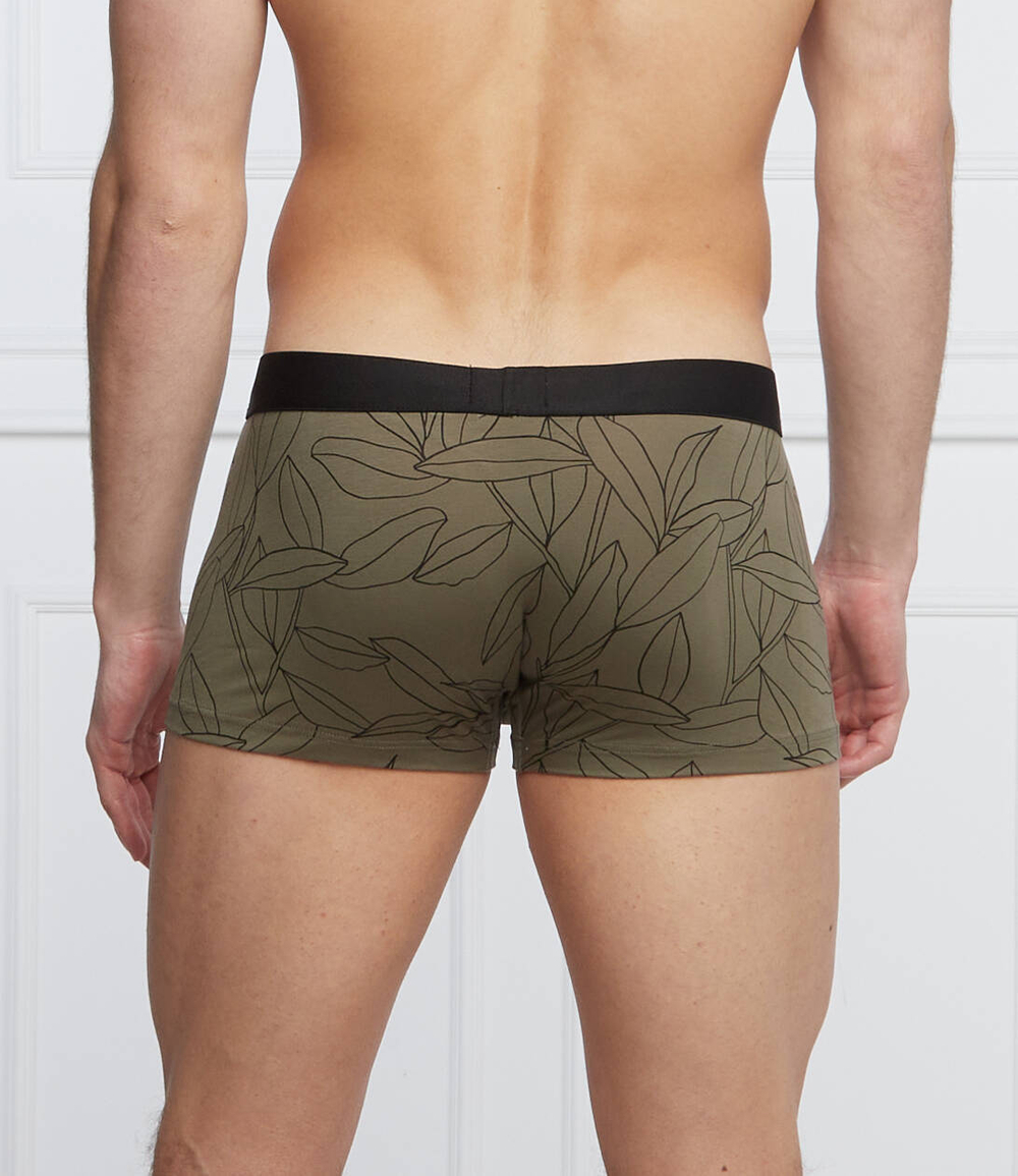 трусики-боксеры trunk refined BOSS BLACK - оливковый(50468406)