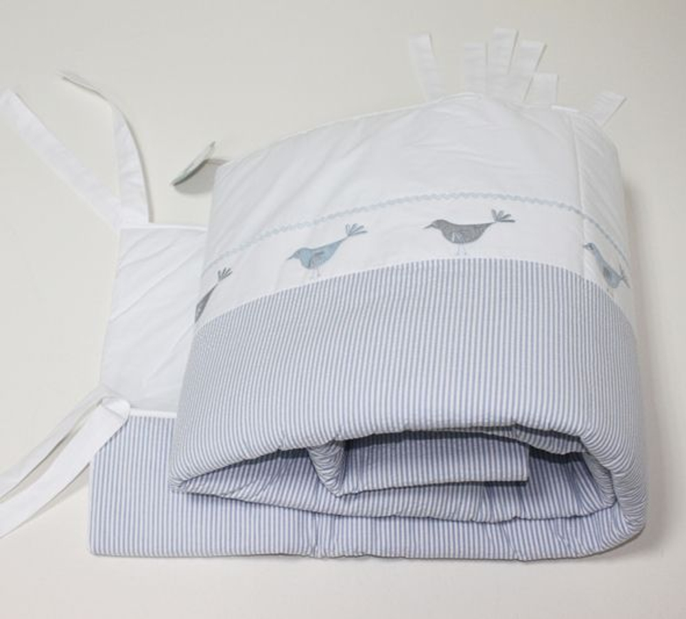 Бампер для детской кроватки 380x45 Bovi Птички Португалия