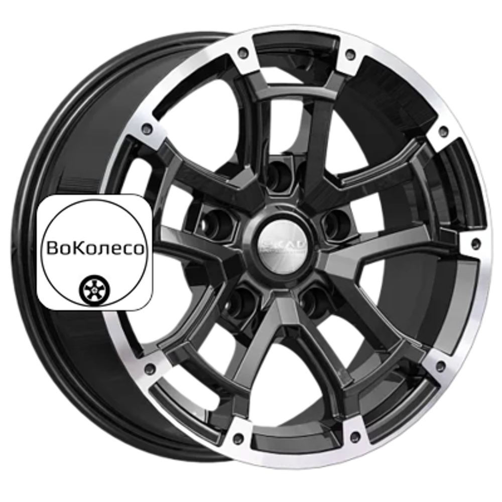 7x16/5x139,7 ET15 D98,5 Барахас (КЛ378) Алмаз СКАД