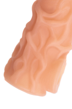 Насадка Kokos с дополнительной стимуляцией телесная 12 см