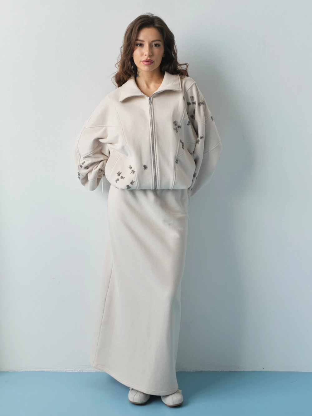 Олимпийка АУРА, молочный