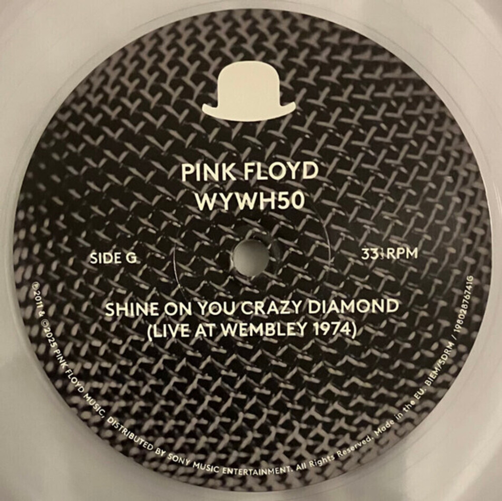 Pink Floyd / Wish You Were Here (50th Anniversary Edition)(Limited Edition)(Clear Vinyl)(4LP+2CD+7"Vinyl Single+Blu-ray)