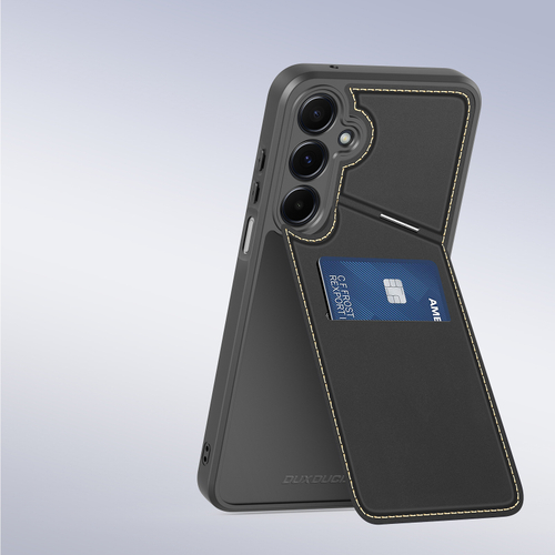 Чехол с картхолдером и подставкой от Dux Ducis для Samsung Galaxy A15, серия Rafi II Series Case
