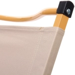 Кресло складное с подлокотниками до 100 кг DC-6008, 54*43*58 см, цвет: бежевый, ТуристМастер