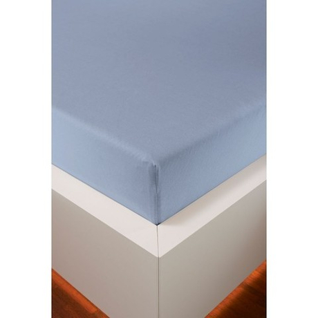 Простыня 180/200х200 Bellana DeLuxe J57BL 398 hellblau голубой