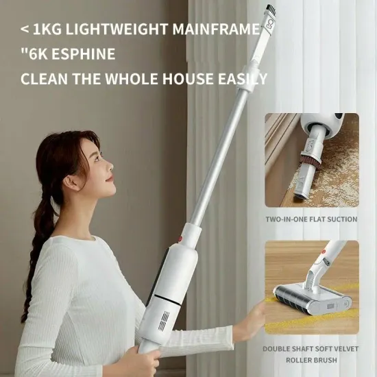 Пылесос вертикальный Deerma VC55, белый